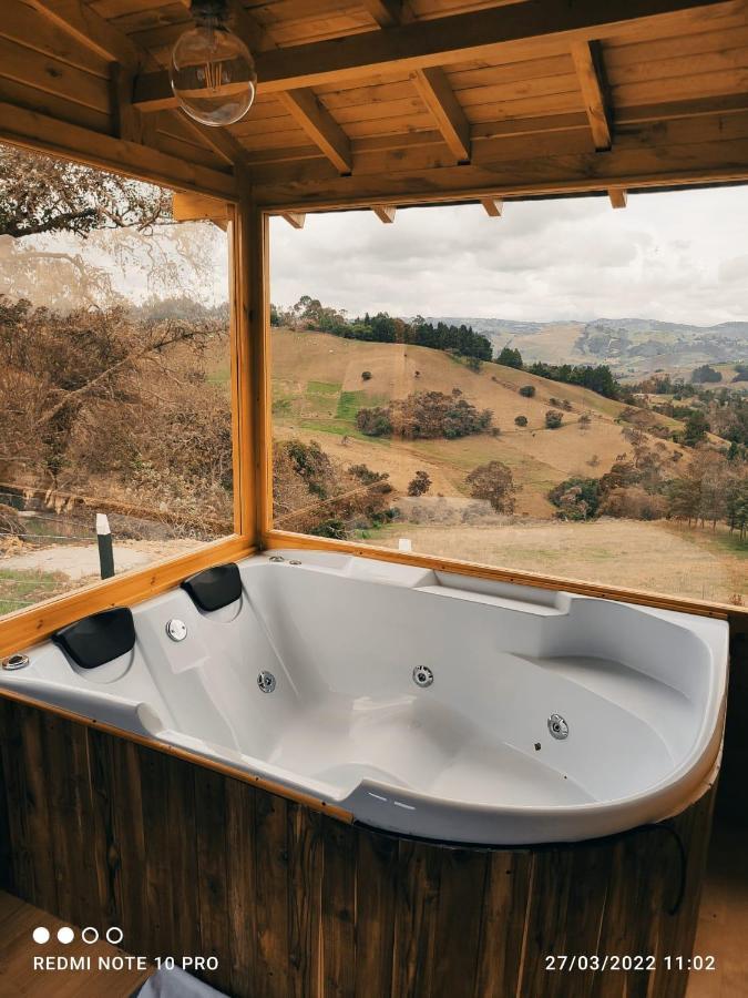 Glamping - Domo El Frailejon Con Jacuzzi Villa Villapinzon Exterior photo