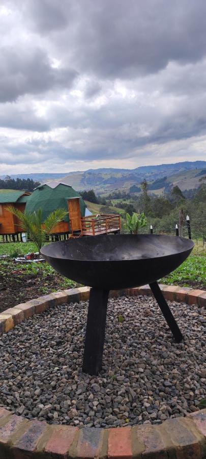Glamping - Domo El Frailejon Con Jacuzzi Villa Villapinzon Exterior photo